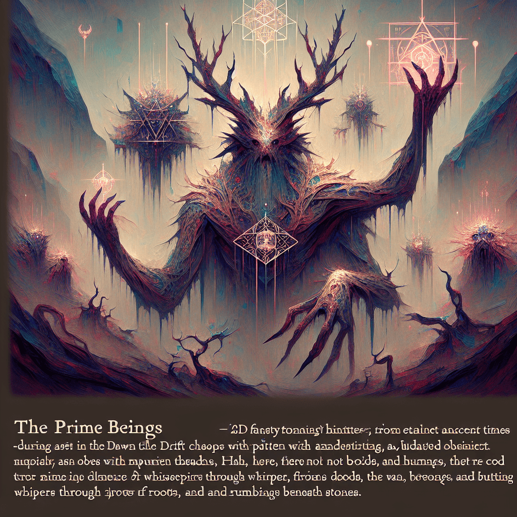 The Prime Beings